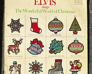 VINTAGE ELVIS VINYL / RECORD