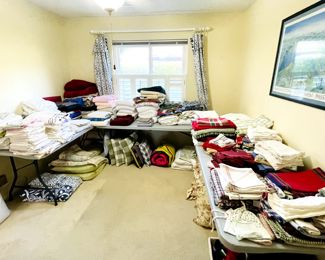 Linens. Duvets. Bath Towels. Bedding. Sheet Sets. Toss Pillows. Decorative Pillows. Blankets. Sleeping Bags.  