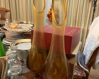 Vintage Swag Lamps - Marvelous In McKinney Estate Sale www.contemporarycurrent.com