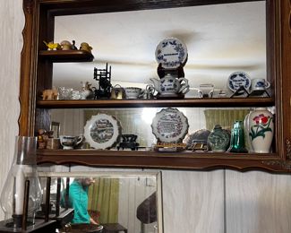 Antique Mirror Display 