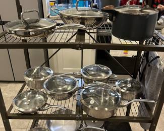 Cephalon pots & pots, Pampered chef pans