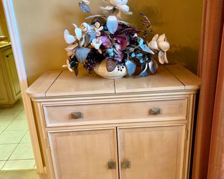 Nice small side buffet by Universal Furniture Company, top opens, see next photo $765.00