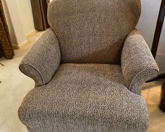 We have  two  great looking side chairs at $440 each, purchased at Dianne Flack Interiors. This is chair 2, shown without the pillow
