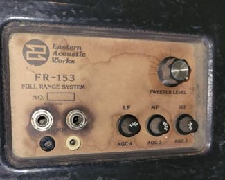 Pair of vintage speakers