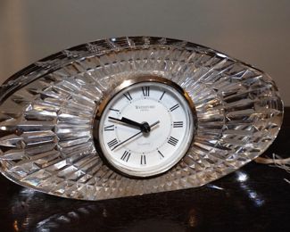 Waterford crystal clock