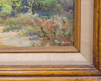 Oil painting by Linda Morgan