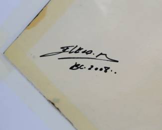 Oil painting of Barcelona