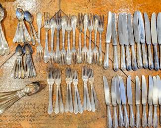 Silverplated flatware