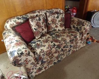 Floral living room set