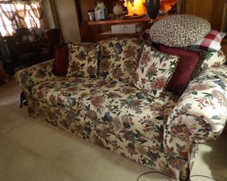 Floral living room set
