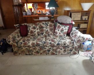 Floral living room set