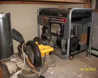 Generator, Dewalt Mitre Saw