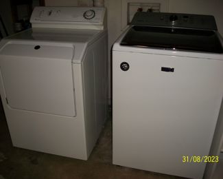 Maytag Bravos XL Washer and Maytag Atlantis Dryer