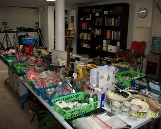 Various Electrical, Hardware, Household supplies