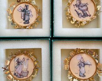 Vintage Hummel Ornaments!