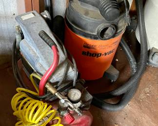 Compressor and Shop Vac