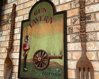 Gun Tavern Sign