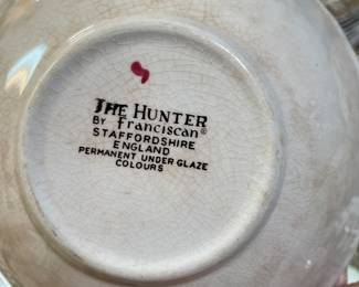 The Hunter by Franciscan Straffordshire England 