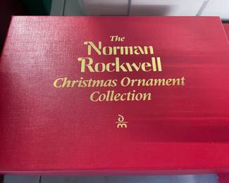 Norman Rockwell Christmas Ornameo