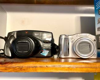Vintage Pentax and Canon
