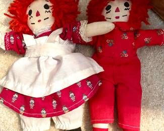 Raggedy Ann Dolls