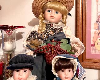 So many Dolls in Pristine Condition!