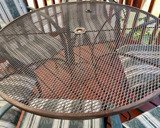 Patio Set. Some Rust