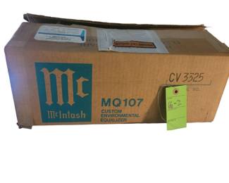 McIntosh MQ-107 equalizer
