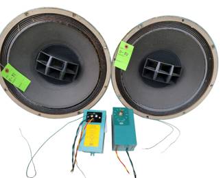 Altec Lansing 605 Full Range Speakers, excellent condition, with crossovers