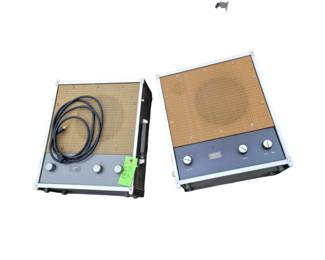 AMPEX tube Amplified Speakers , Pair