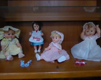 Vintage 1950 dolls