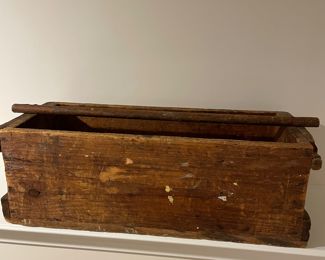 Antique toolbox