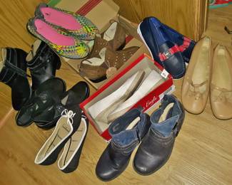 Women's shoes, mostly 7.5 to 8