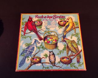 Rock-A-Bye Birdies Antique Game
