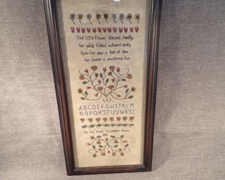 Antique Sampler