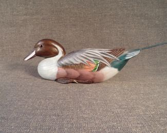 Carved Duck Decoy