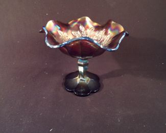 Millersburg Carnival Glass Giant Compote