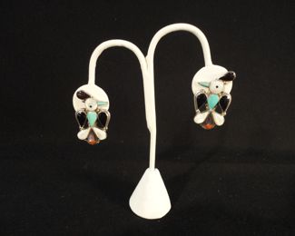 Native American Sterling earringa