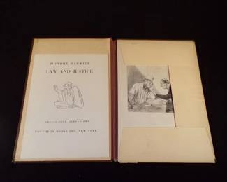 Law and Justice Lithograph Set