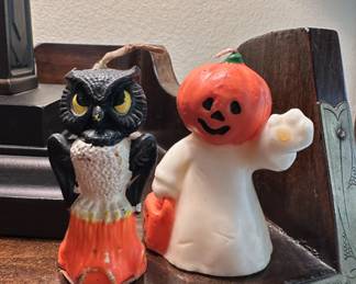 Vintage Halloween Candles