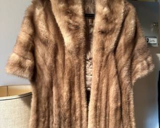 Garfinckel's Mink Fur Wrap