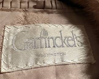 Garfinckel's Mink Fur Wrap