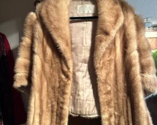 Garfinckel's Mink Fur Wrap