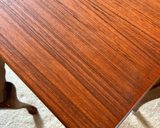 Cherry Drop Leave Rectangle Dining Table and Chairs