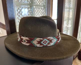 100% Wool Pendleton Fedora Hat