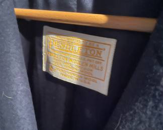 Pendleton 100% Wool Coat