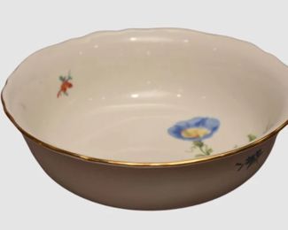 53. Meissen Porcelain Floral Pattern Bowl