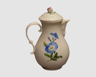 73. Meissen Floral Pattern Coffee Pot