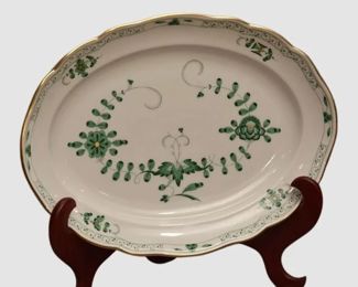 76. Meissen Oriental Painting Plate