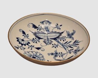 84. Meissen Blue Onion Bowl